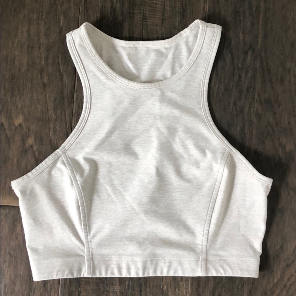 Outdoor Voices Athena Crop - Oatmeal